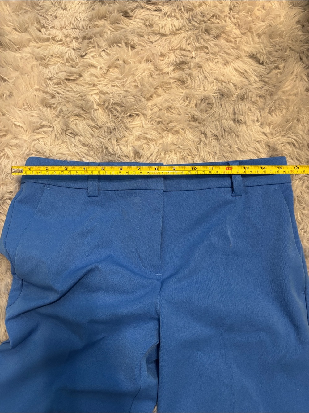 Loft Blue Tailored Dress Pants - Sz 4 - Picture 9 of 11